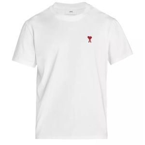 AMI Paris Ami De Coeur T-Shirt Red Heart Logo